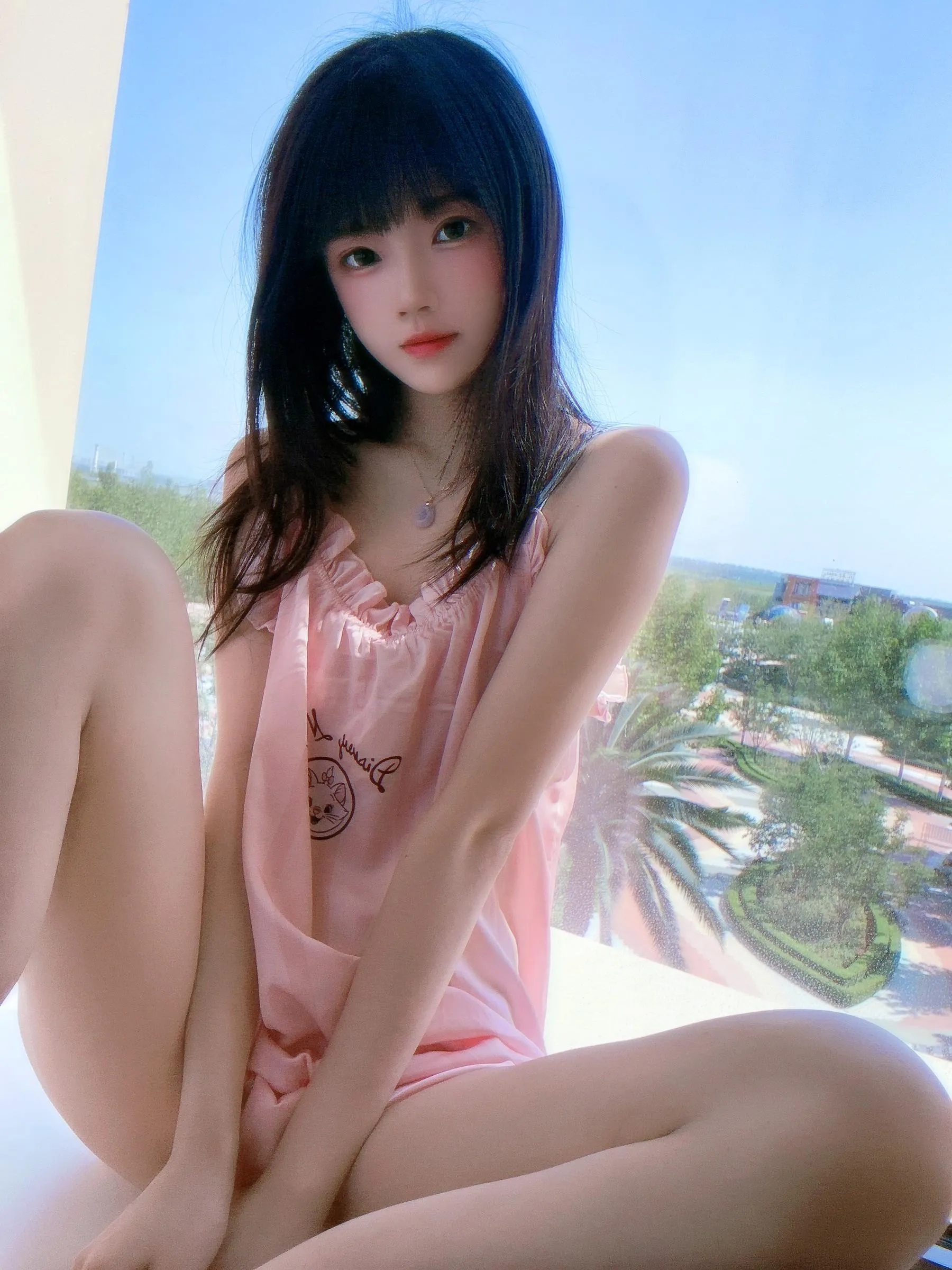 桜桃喵 – NO.164 粉猫猫 [17P]插图3